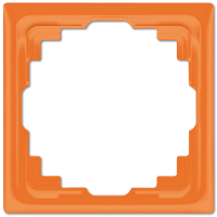 Рамка для инсталляции в кабельных каналах, однократная; оранжевая, CD581KO