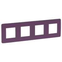 рамка 4-поста, ЛИЛОВЫЙ/бежевый