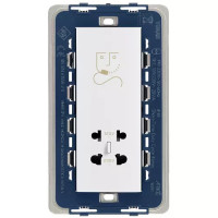 Vimar Розетка для бритвы вертикальная 230 В, белая, 19291.B