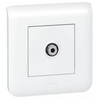 Legrand ТВ розетка, цвет белый, серия Mosaic