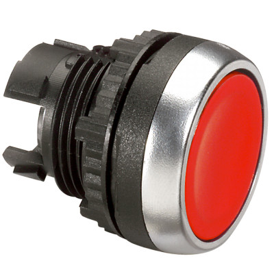 Legrand Головка ''нажал - вкл., нажал - откл.'' ? 22,3 - Osmoz - для компл. - с пот. толкателем - без подсв. - IP 66 - красный, 023841