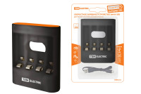 Зарядное устройство 36044 (3600 mA 4 слота АА/ААА 4 кан.USB) TDM Electric, SQ1702-0100