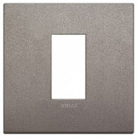 Vimar Накладка CLASSIC на 1 модуль титан матовый, 19641.04
