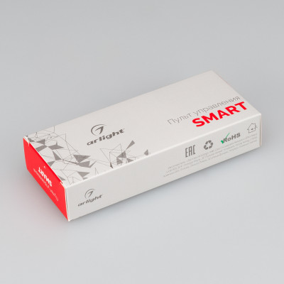 Пульт SMART-R24-DIM Black (1 зона, 2.4G) (Arlight, IP20 Пластик, 5 лет), 031934