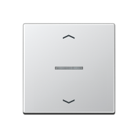 Клавиша для KNX кнопки, 1 группа, с окошком, символы стрелки; дюропласт; алюминий, A101KO5PAL Клавиша для KNX кнопки, 1 группа, с окошком, символы стрелки; дюропласт; алюминий, A101KO5PAL