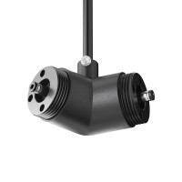 Maytoni Technical Угловой коннектор 120° для системы Shelf с вводом питания, CA018LWC-P-B