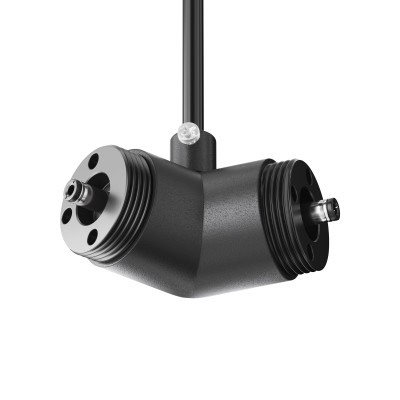 Maytoni Technical Угловой коннектор 120° для системы Shelf с вводом питания, CA018LWC-P-B