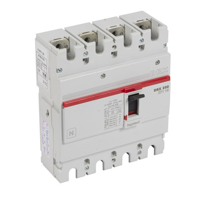 Legrand Drx250 фиксированный 150a 4p 25кА, 027119