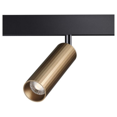 Novotech 358988 SHINO NT22 046 бронза светлая/черный Трековый светильник для низковольного шинопровода IP20 LED 4000K 15W 48V FLUM