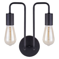 Maytoni Gilbert Бра, цвет: Черный 2х60W E27