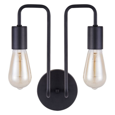 Maytoni Gilbert Бра, цвет: Черный 2х60W E27