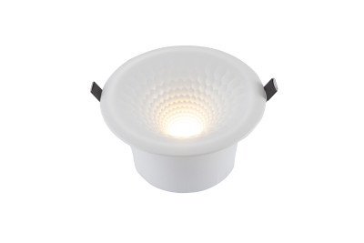 Denkirs DK3045-WH Встраиваемый светильник,IP 20, 6Вт, LED, белый, пластик