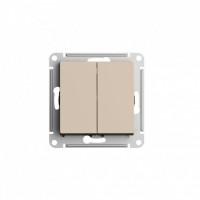 ATN001251 - ATLASDESIGN 2-клавишный ВЫКЛЮЧАТЕЛЬ, сх.5, 10АХ, механизм, ПЕСОЧНЫЙ, Systeme Electric ATN001251 - ATLASDESIGN 2-клавишный ВЫКЛЮЧАТЕЛЬ, сх.5, 10АХ, механизм, ПЕСОЧНЫЙ, Systeme Electric