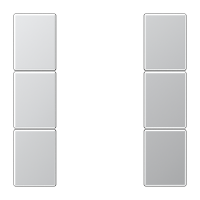 комплект накладок 3гр алюминий, AL2503TSA