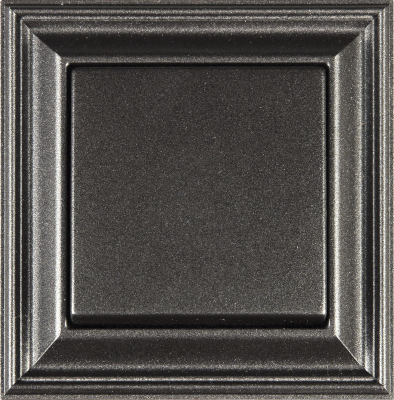 Рамка 1-пост; термопласт; антрацит; Eco Deco, EPD481AN