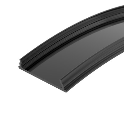 Профиль ARH-BENT-W18-2000 ANOD BLACK (Arlight, Алюминий), 039588