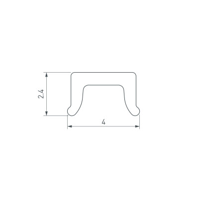 Экран ARH-MICRO-0510-2000 OPAL (Arlight, Пластик), 037600