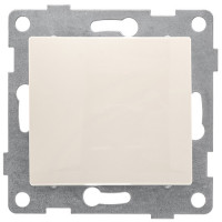 GUSI Bravo МЕХАНИЗМ Выкл. 1кл. перекрестный, скрытая установка, 10А, 250В. Цвет: бежевый., С10В7-003