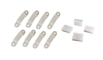 PLS PRO 2835/168-24V - комплект креплений (8клипс+4заг, 5039650