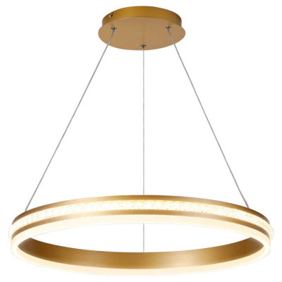 Светильник светодиодный 60W, 4200Lm, 4000K, IP20, золото AL5888 SHINING RING, Feron 41698