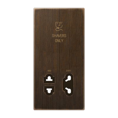 накладка бритвенной розетки антик, SOME7522ATPL