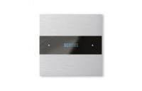 Basalte Deseo –  комнатный контроллер, цвет brushed aluminium