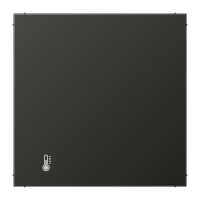 KNX-регулятор без ручки для установки температуры; антрацит, AL2178ORTSAN