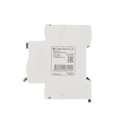 City9 Set ВДТ 25А 4P 30мА Тип-A 400В, Systeme Electric, C9R68425