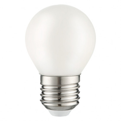 Лампа Gauss Filament Шар 9W 610lm 4100К Е27 milky диммируемая LED 1/10/50, 105202209-D
