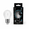 Лампа Gauss Filament Шар 9W 610lm 4100К Е27 milky диммируемая LED 1/10/50, 105202209-D
