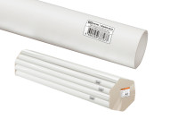 Труба гладкая жесткая ПВХ d 25 (74 м) длина 2 м индивид. штрихкод, белая TDM Electric, SQ0404-0033 Труба гладкая жесткая ПВХ d 25 (74 м) длина 2 м индивид. штрихкод, белая TDM Electric, SQ0404-0033