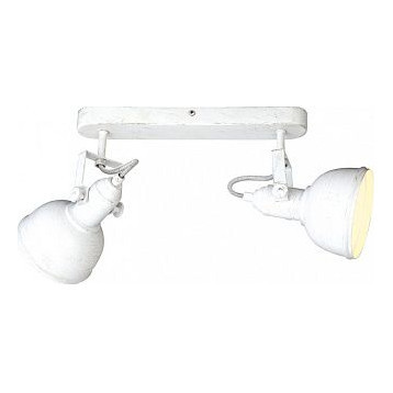 Arte Lamp MARTIN, Светильник настенный, цвет арматуры - БЕЛО-ЗОЛОТОЙ, цвет плафона/декора - БЕЛО-ЗОЛОТОЙ, 2х40W E14, A5213AP-2WG