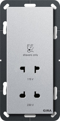 282026 Gira Розетка для электробритвы