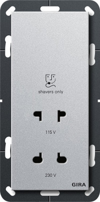 282026 Gira Розетка для электробритвы