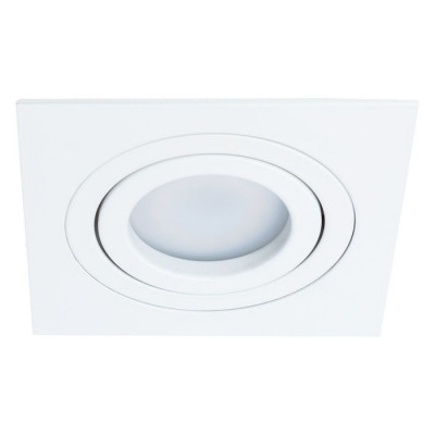 Arte Lamp TARF, Встраиваемый светильник, цвет арматуры - белый, цвет плафона/декора - , 1х50W GU10, A2168PL-1WH