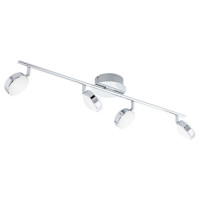 95632 Светодиод. спот SALTO, 4х5,4W(LED), L760, сталь, хром/пластик, мат.