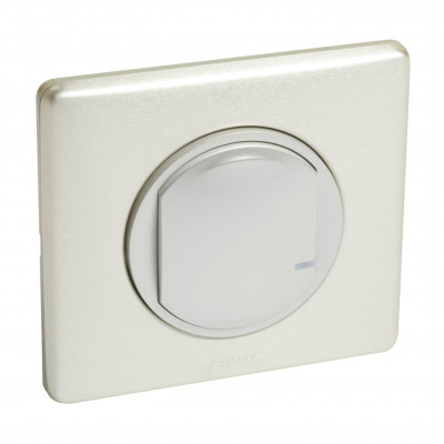 067771 - Celiane with NETATMO.Умный проводной выключатель с опцией светорегулирования 5-300 Вт 230В.Цвет Титан