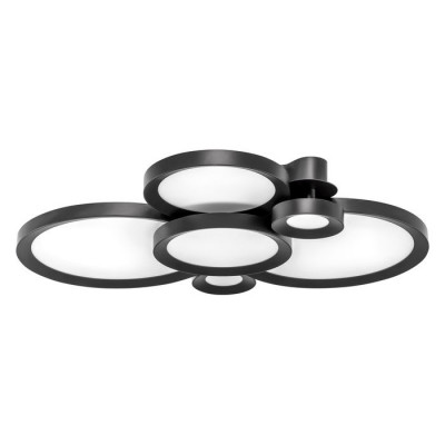 Lightstar 749083 (1260/6) Люстра BREVE LED 80W 6700LM УМБРА 4000K (в комплекте)