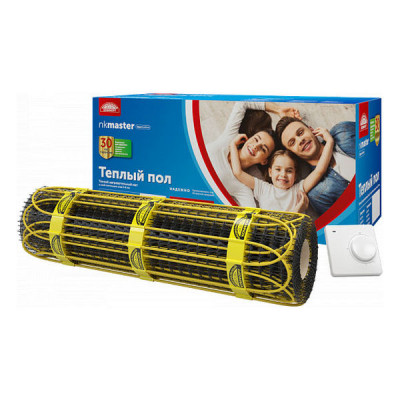 Мат нагревательный "Национальный комфорт" 2НК 1200 Вт/8,0 кв.м Мастер с терморегулятором