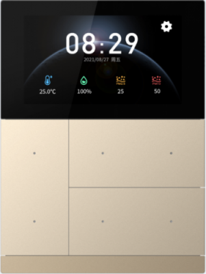 GVS CHTFB-3.0/6.1.24 Cенсорная панель KNX WaltzTouch+ Pad (Metal Button)