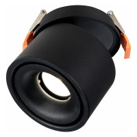 ST LUCE ST652.448.12 Св-к встр. Черный LED 1*12W 4000K 1 000Lm Ra>90 36° IP20 D100xH105 170-240VV
