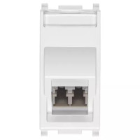 Vimar Оптический разъём мульти 9/125 LC, белый, 14351.LC