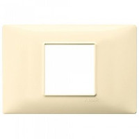 Vimar Накладка для 2 модулей центрально кремовая, 14652.04