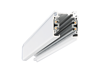 Donel Трёхфазный алюминиевый шинопровод накладной/подвесной, 2 м, белый, серия: DN8MVE, DN0201102