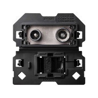 Simon 10000472-039 Розетка комбинированная R-TV+SAT оконечная + RJ45 Cat.6 S100