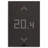 Vimar Термостат XT By-me на 2 модуля черный, 32041.G