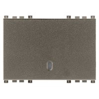 Vimar Клавиша на 3 модуля, Metal, 19023.M Vimar Клавиша на 3 модуля, Metal, 19023.M