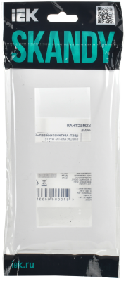 SKANDY Рамка 2-мест. SK-F02W арк. бел. IEK, SK-M22-K01