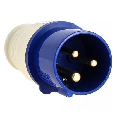 Вилка переносная 023 2Р+РЕ 32А 220В IP44 EKF PROxima