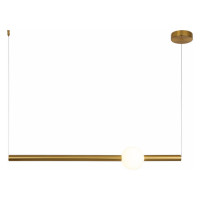 ST LUCE SL1222.223.01 Светильник подвесной ST-Luce Золотистый/Золотистый, Белый LED 1*18W 4000K